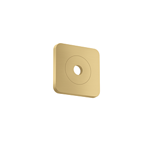 hansgrohe AXOR Citterio C Wandrosette 28801250 120/120 softsquare, Brushed Gold Optic
