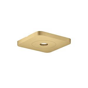 hansgrohe Axor Citterio C rosace de plafond 28802250 120/120 softsquare, Optique Or Brossé