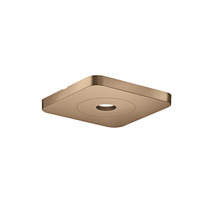 hansgrohe Axor Citterio C rosace de plafond 28802300 120/120 softsquare, Or Rouge Poli