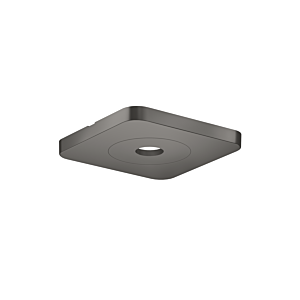 hansgrohe Axor Citterio C rosace de plafond 28802330 120/120 softsquare, Chrome Noir Poli