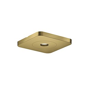 hansgrohe Axor Citterio C rosace de plafond 28802990 120/120 softsquare, Optique Or Poli