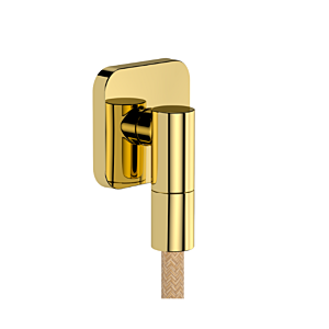 Robinet mural Hansgrohe FixFit Fine Q 28884990 avec clapet anti-retour, Q, softsquare, aspect or poli