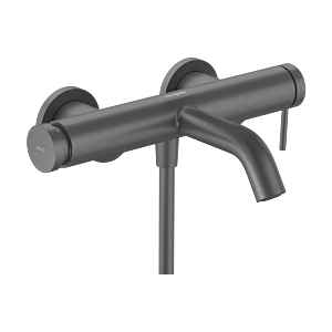 hansgrohe Tecturis S Einhebel-Wannenarmatur 73422340 Aufputz, brushed black chrome