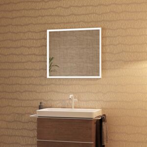 hansgrohe Xarita Spiegel 54996700 mit IR Sensor, 800 x 700 x 50 mm