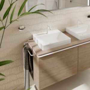 hansgrohe Xelu Q Handwaschbecken 61014450 500x480, mit Hahnloch, ohne Überlauf, SmartClean, weiß