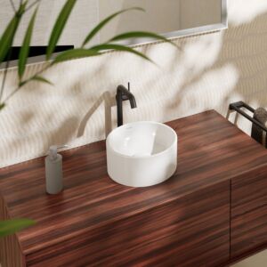 hansgrohe Xuniva Aufsatzwaschtisch 61070450 300x300mm, ohne Hahnloch/Überlauf, weiß