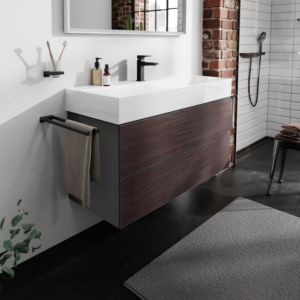 hansgrohe Xevolos E lavabo 61112450 1200x480mm, sans trou pour robinetterie/trop-plein, SmartClean, blanc