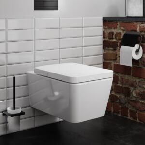 hansgrohe EluPura wall-mounted toilet set 61117450 white, with SmartClean