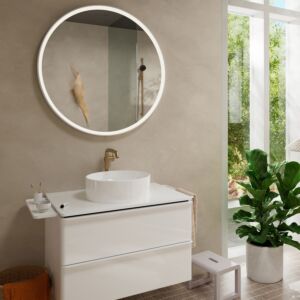 hansgrohe Tecturis S mitigeur lavabo 73370140 projection 167mm, avec push-open garniture de vidange , bronze brossé
