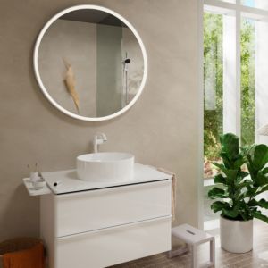 hansgrohe Tecturis S wash basin mixer 73372700 projection 167mm, without waste set, matt white