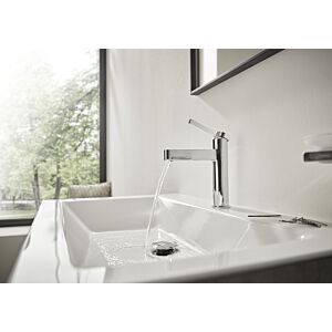 hansgrohe Finoris 110 basin mixer 76023000  with push-open waste set, chrome