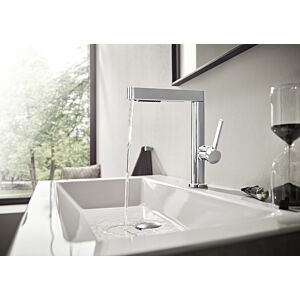 hansgrohe Finoris 230 Waschtischarmatur 76063000 mit Ausziehbrause 2jet, Push-Open, chrom