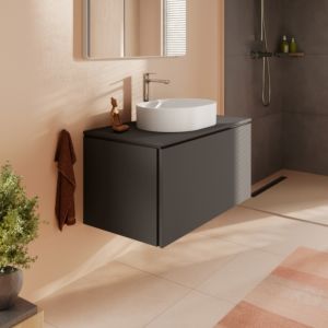 Meuble sous-vasque Hansgrohe Xilesa E 54266760 1 tiroir, 980 x 550 mm, gris ardoise mat