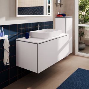 Meuble sous-vasque Hansgrohe Xilesa E 54267700 1 tiroir, 1180 x 550 mm, blanc mat