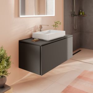 Meuble sous-vasque Hansgrohe Xilesa E 54267760 1 tiroir, 1180 x 550 mm, gris ardoise mat