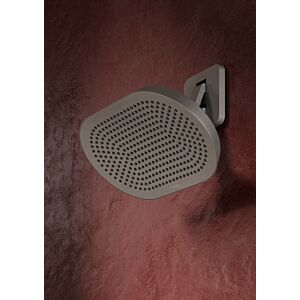 hansgrohe Axor ShowerSphere overhead shower 39745340 370x220mm, with movable shower arm, 2 jets, 11 l/min, brushed black chrome