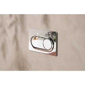 hansgrohe iFrame Original S Betätigungsplatte 66002000 für 2-Mengen-Spülung, Kunststoff, chrom