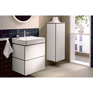 hansgrohe Xilesa E Vanity Unit 54293700 580 x 470 mm, with 2 Push-Open Drawers, for basin, Matt White