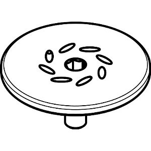 hansgrohe body Axor chrome 92341000