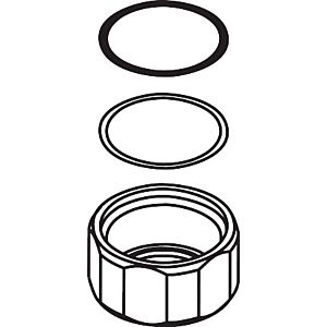 hansgrohe nut Axor shower combination chrome 96746000