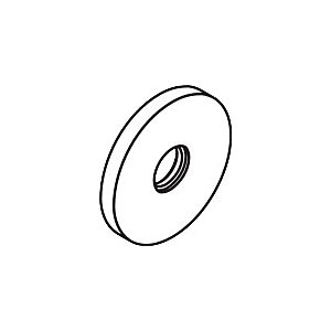 hansgrohe rosette for spout Axor Steel 2 2-L. 96910800 Basin mixer wall model