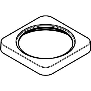 hansgrohe rosette AX Citterio M couvercle de soupape 98508000 poignée mitigeur bain 4 trous chrome