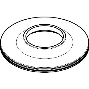 hansgrohe rosette Axor Citterio M handle 4-hole 98991000 bath mixer chrome