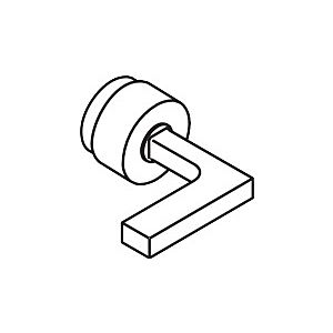 hansgrohe poignée à levier Axor Citterio 3 trous 39296000 mitigeur lavabo version murale chrome