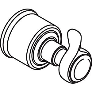 hansgrohe Hebelgriff Axor Montreux Thermostat 98637820 Unterputz brushed nickel