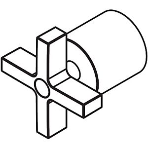 hansgrohe Axor Citterio croisée Axor Citterio thermostat 39397000 chromé apparent