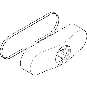 hansgrohe Haube für AP-Mischer chrom 94200000