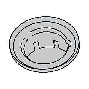 hansgrohe Schlauchfutter 97746000  3-Loch Wannenarmatur, Ersatzteil