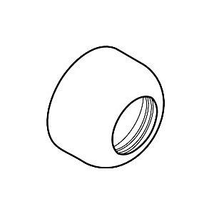 hansgrohe Schraubrosette 96428000 chrom, geteilt für Ecostat