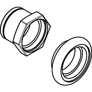 hansgrohe manche Axor Montreux Bras WT à 2 poignées. 97993820 nickel brossé