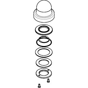 hansgrohe shut-off valve 96078000
