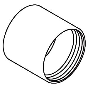 boîtier hansgrohe Axor mélangeur bain / douche 98713000 2001 chromé