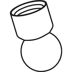 hansgrohe joint ball 25 x 42.7 mm 97552000