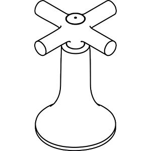 hansgrohe cross Axor Terrano hot water 37292000 chrome