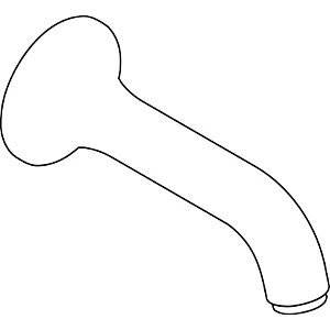 hansgrohe Wandauslauf Axor Terrano 150 mm chrom 97349000