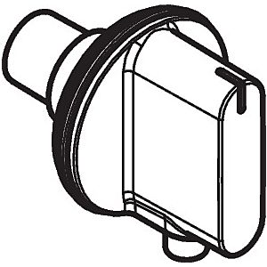 hansgrohe Thermostatgriff Ecostat 95770000 Select chrom