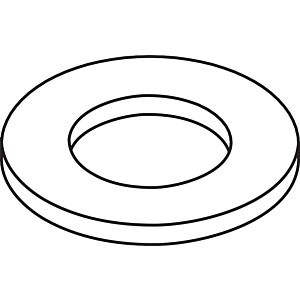 hansgrohe rosette Axor Terrano 4 trous 96782000 mitigeur bain chromé