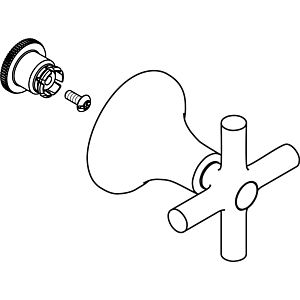 hansgrohe cross Axor Terrano match0 chrome 37995000