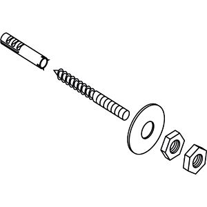 kit de montage hansgrohe Axor 96343000 réserve papier