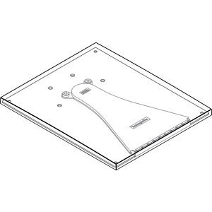 hansgrohe Axor Massaud sortie Axor Massaud 3 trous 98700000 mitigeur de lavabo mural chromé