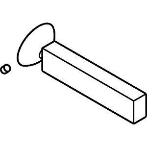 hansgrohe Griff Axor Citterio Waschtischmischer 39092000 chrom Wandmodell