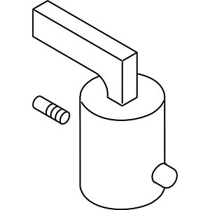 hansgrohe lever handle thermostat Axor Citterio 39395000 2-L. Mixer tub rim chrome