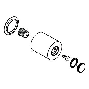 hansgrohe Griff Axor Starck Modul chrom USA 96298001