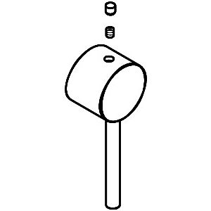 hansgrohe handle Axor Massaud mirror bath mixer 18493000 floor mounting chrome