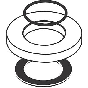 hansgrohe rosette Axor Citterio WT / Bidet chrome 95396000