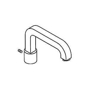 hansgrohe Ausl Axor Citterio 4L WA-Arm. 98718000 Wannenrand chrom
